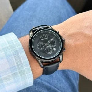 Armani Spencer Black Chronograph