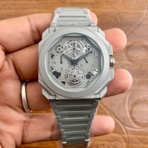 Bvlgari Chronograph Grey Met
