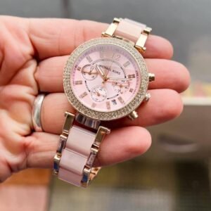 Michael Kors Parker Crystal Rose Gold