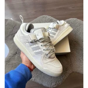 Adidas Bad Bunny Forum Cloud White Shoes For Men (BSF953)
