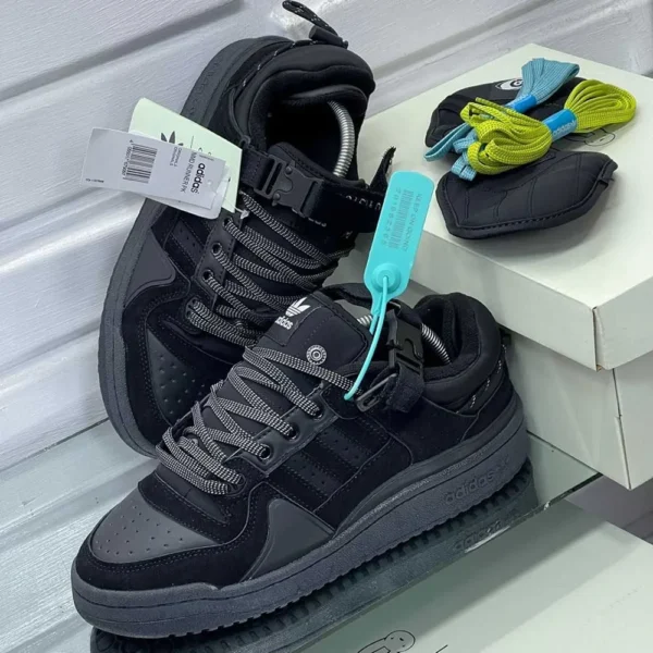 Adidas Forum X Bad Bunny Black Shoes For Men (BOT76)