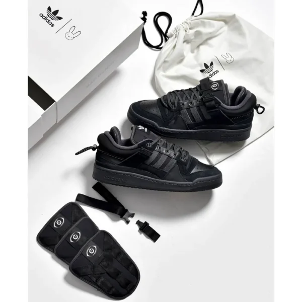 Adidas Forum X Bad Bunny Black Shoes For Men (BOT76)