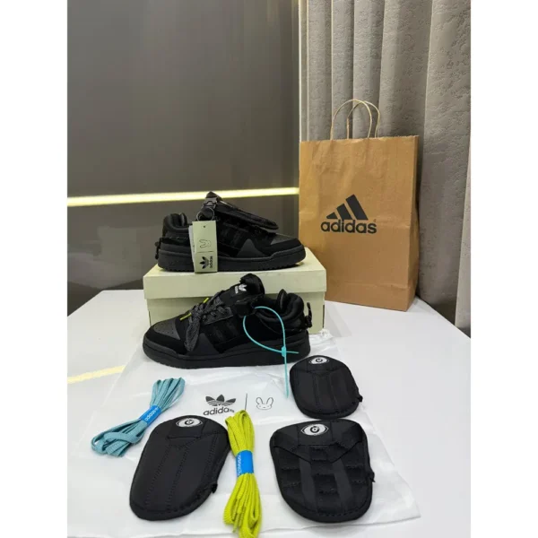 Adidas Forum X Bad Bunny Black Shoes For Men (LAB1655)
