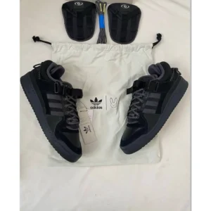 Adidas Forum X Bad Bunny Black Shoes For Men (SZ74)