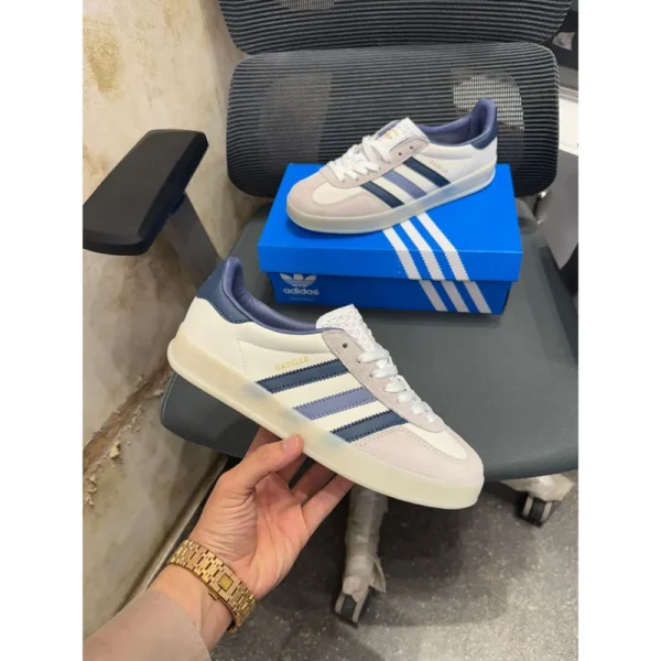 Adidas Gazelle Indoor Core White Shoes For Men (LAB15)