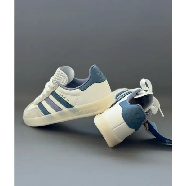 Adidas Gazelle Indoor Core White Shoes For Men (LAB15)