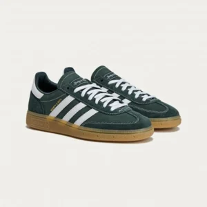 Adidas Handball Spezial x Sporty Rich Green Cloud White Gum Shoes For Men (BSF619)