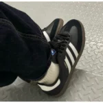 Adidas Samba Black White Shoes For Men (SZ37)