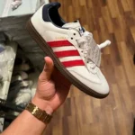 Adidas Samba White Red Men Shoes (FT511)