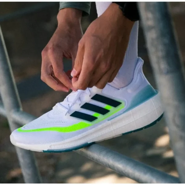 Adidas Ultraboost Blanca Azul Verde Men Shoes (FT571) Adidas Ultraboost Blanca Azul Verde Men Shoes (FT571)