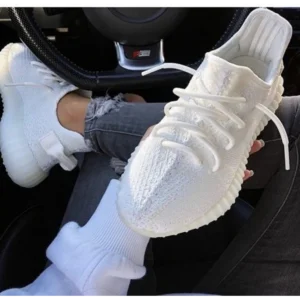 Adidas Yeezy 350 Full White Shoes For Men (SF40)