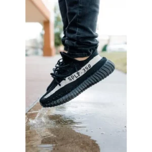 Adidas Yeezy 350 V2 Oreo Black Semi UA With Full Accessories Men Shoes (FT553)