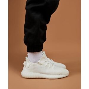 Adidas Yeezy 350 V2 Oreo White Semi UA Shoes For Men (BOT12)
