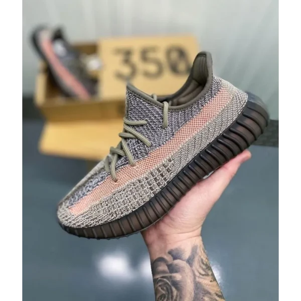Adidas Yeezy Boost 350 V2 Ash Stone Men Shoes (FT336)