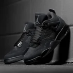 Air Jordan Retro 4 “Black Cat” Shoes For Men (LAB498)