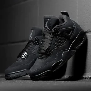 Air Jordan Retro 4 “Black Cat” Shoes For Men (LAB498)