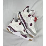 Air Jordan Retro 4 Fantasy Purple Men Shoes (FT523)