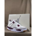 Air Jordan Retro 4 Fantasy Purple Men Shoes (FT523)