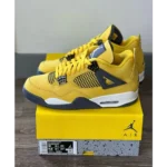 Air Jordan Retro 4 Lightning Semi UA Shoes For Men (LAZ441)