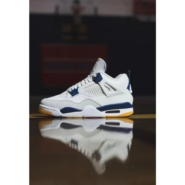 Air Jordan Retro 4 Mid Night Navy Shoes For Men (BSF1010)