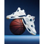 Air Jordan Retro 4 Mid Night Navy Shoes For Men (BSF1010)