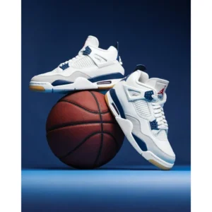 Air Jordan Retro 4 Mid Night Navy Shoes For Men (BSF1010)