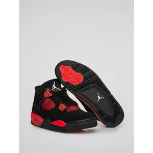 Air Jordan Retro 4 Red Thunder Shoes For Men (BSF90)