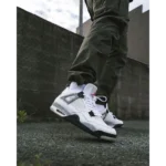 Air Jordan Retro 4 White Cement Shoes For Men (BOT528)
