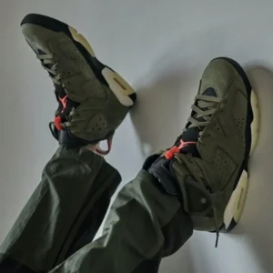 Air Jordan Retro 6 Travis Scott X Cactus Shoes For Men (SW1225)