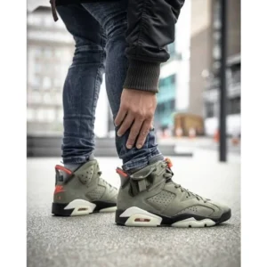 Air Jordan Retro 6 Travis Scott X Cactus Shoes For Men (SW1225)