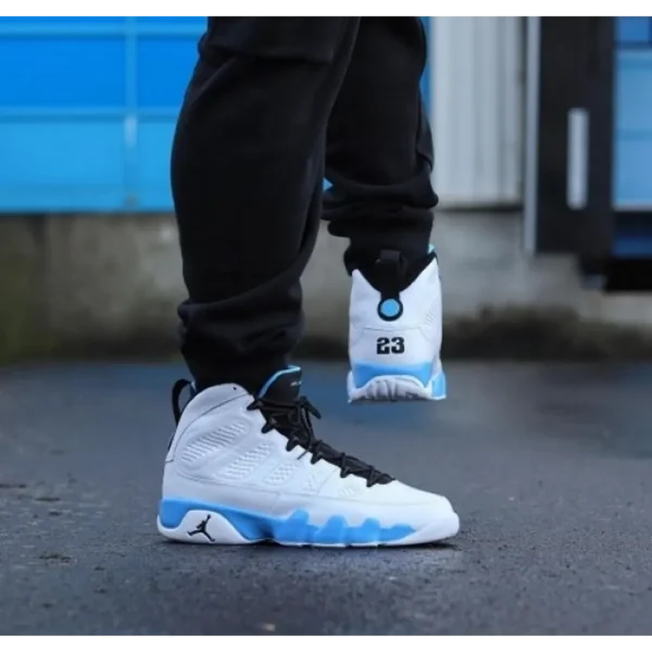 Air Jordan Retro 9 Power Blue Men Shoes (FT450) Air Jordan Retro 9 Power Blue Men Shoes (FT450)