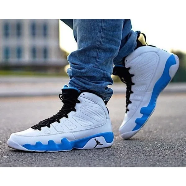 Air Jordan Retro 9 Power Blue Shoes For Men (SZ90)
