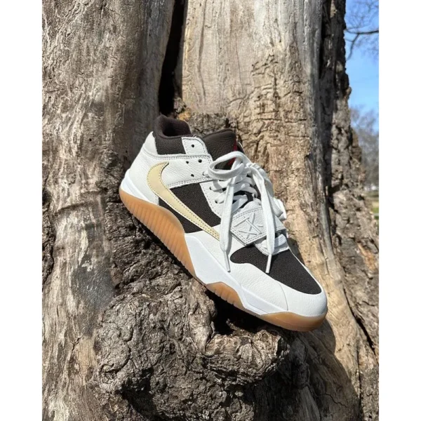 Air Jordan Travis Scott X Jumnpman Sail Shoes For Men (SZ80)