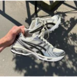 Asics Gel Kayano 14 Black Cream Metallic Plum Shoes For Men (BSF152)