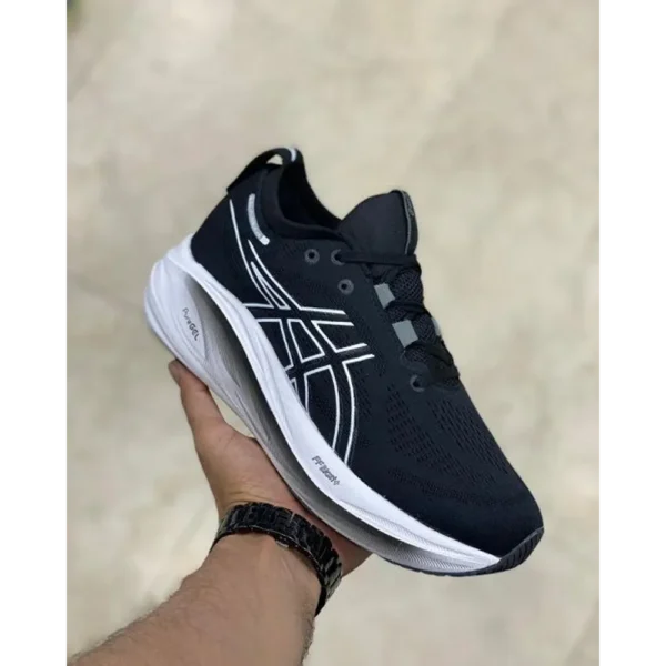 Asics Gel-Nimbus 26 Platinum Black Graphite Grey for Men’s Shoes (BSF507)