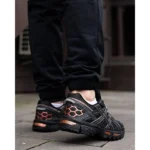 Asics Kahana Gel 8 Black Shoes For Men (SL437)
