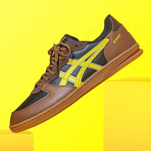 Asics Skyhand Black Coffee Shoes For Men (BOT2225)