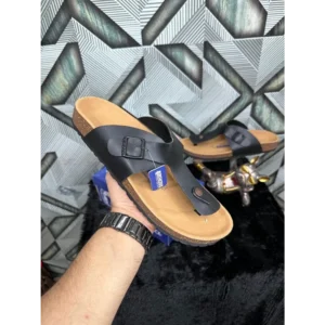 Birkenstock Ramses Black Leather For Men (SF88)