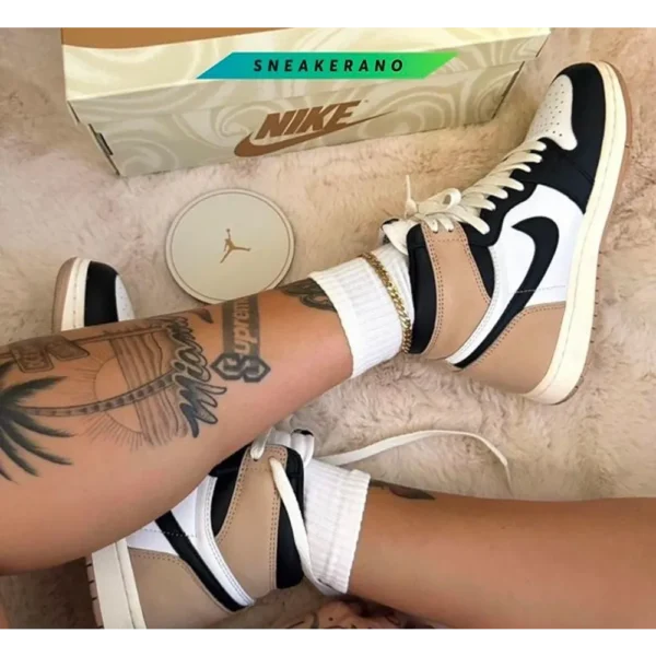 Classic Nike Air Jordan 1 High Latte Shoes For Men (SW6212)