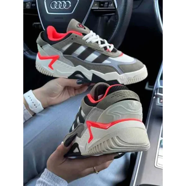 Classy Adidas Niteball II Khaki Black Shoes For Men (SHI171)