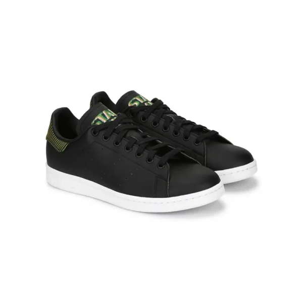 Classy Adidas Originals Stan Smith Black Shoes For Men (BH1078)