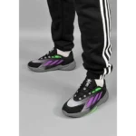Classy Adidas Ozelia Joker Core Black Screaming Green Grey Shoes For Men (SHI209)