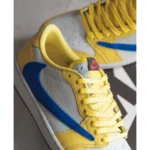 Classy Air Jordan Retro 1 Travis Scott Canary Shoes For Men (SHUB259)