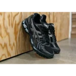 Classy Asics Gel Kayano 14 Black Pure Silver Shoes For Men (SHUB273)