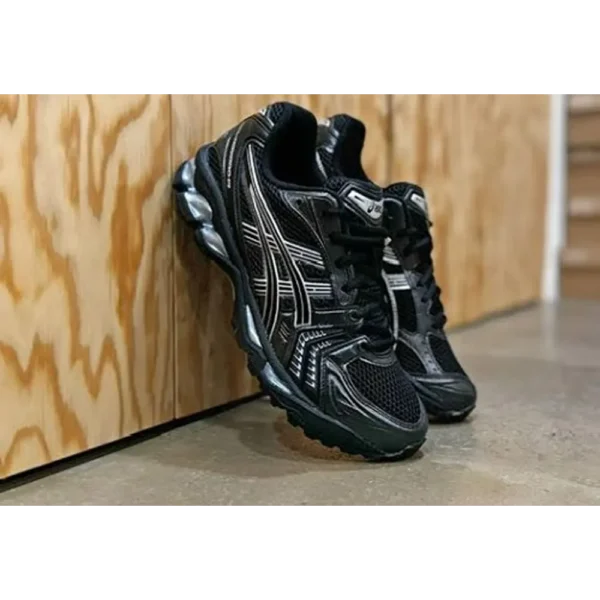 Classy Asics Gel Kayano 14 Black Pure Silver Shoes For Men (SHUB273)
