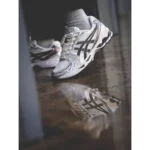 Classy Asics Gel Kayano 14 White Midnight Cream Silver Shoes For Men (SHUB272)