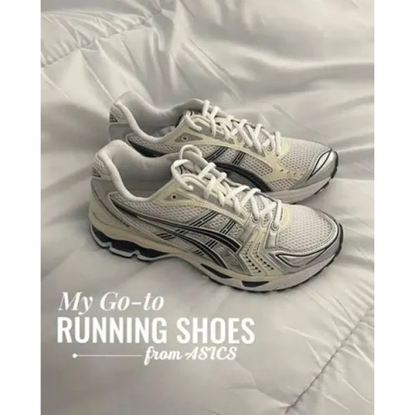 Classy Asics Gel Kayano 14 White Midnight Cream Silver Shoes For Men (SHUB272) Classy Asics Gel Kayano 14 White Midnight Cream Silver Shoes For Men (SHUB272)