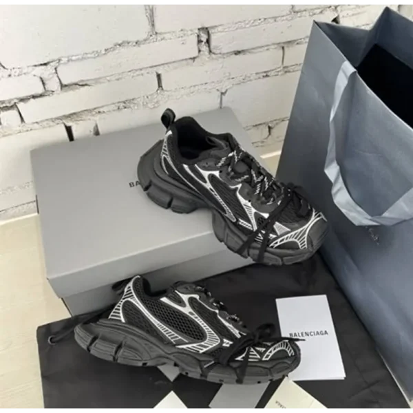 Classy Balenciaga 3 Xl Black Shoes For Men (SHUB255)