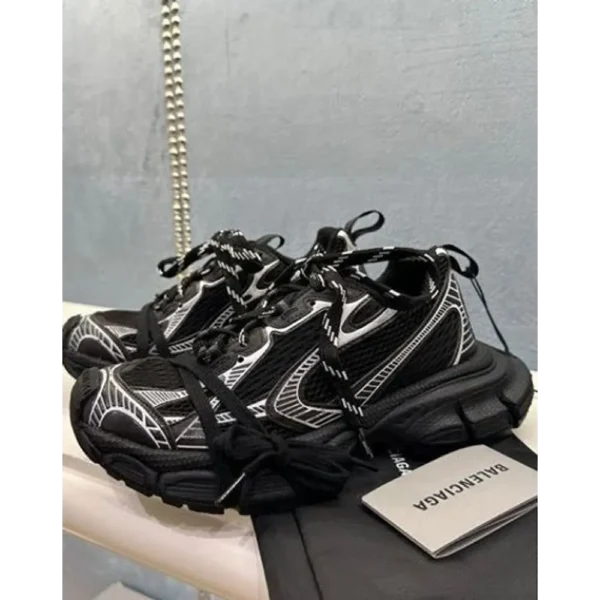 Classy Balenciaga 3 Xl Black Shoes For Men (SHUB255)