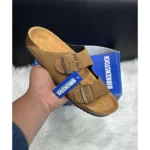 Classy Birkenstock Arizona Tan Suede For Men (BH1002)